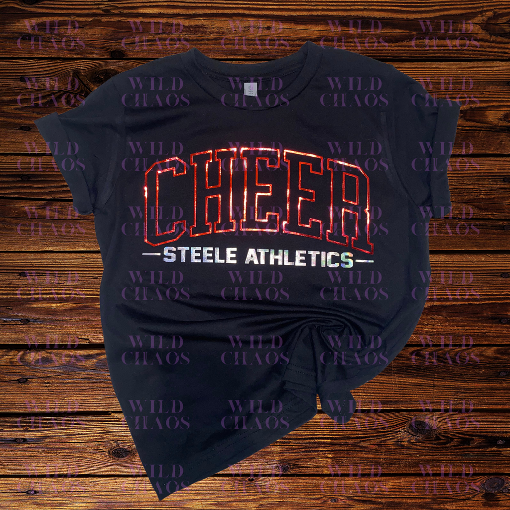 Cheerleader T-shirt Design cheerleader Athletics 